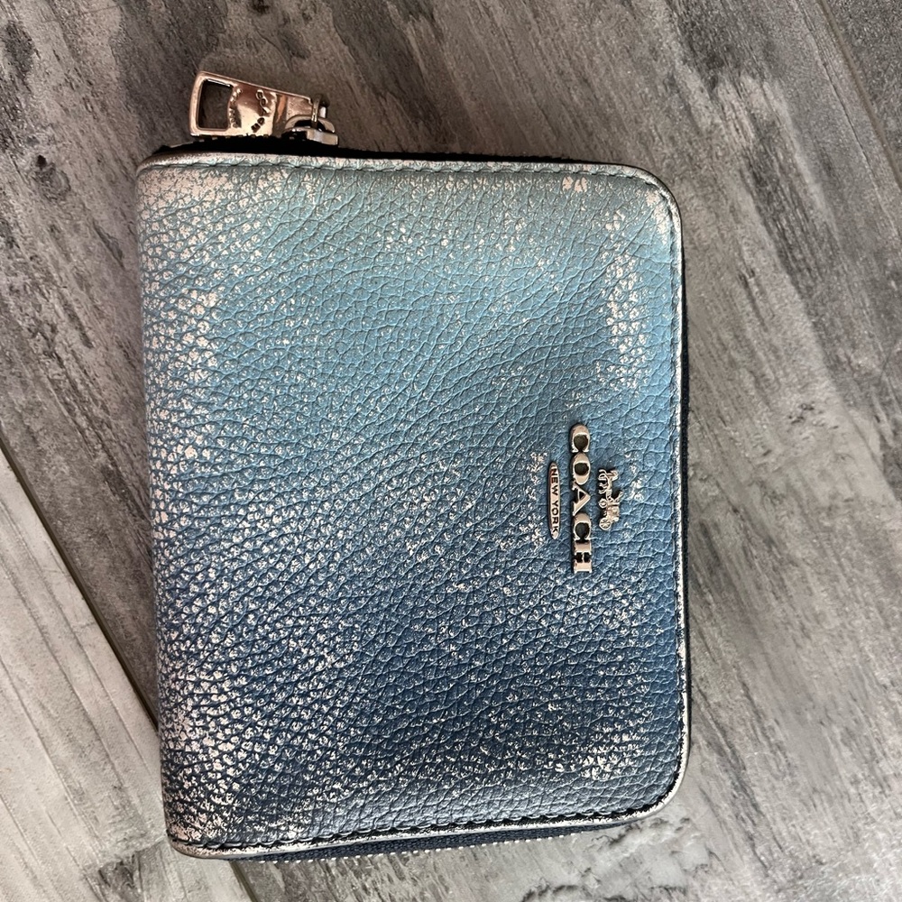 Coach Blue Ombre’ Wallet